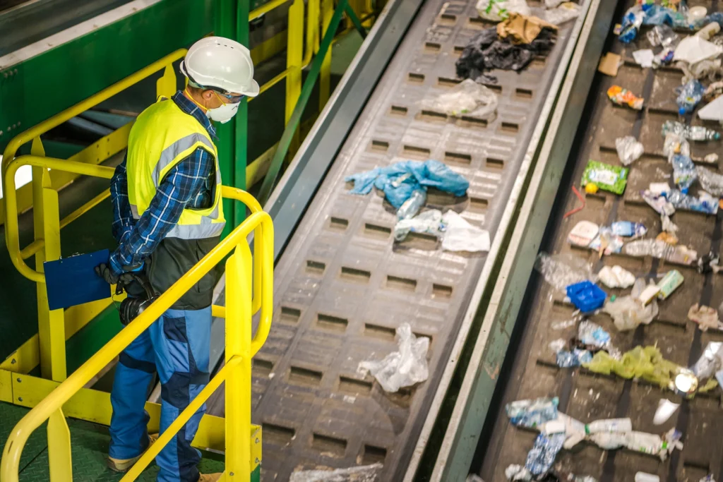 waste sorting facility management